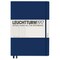 Leuchtturm1917 Dotted Hardbound Notebook - Navy, Slim, 8-3/4" x 12-1/2"